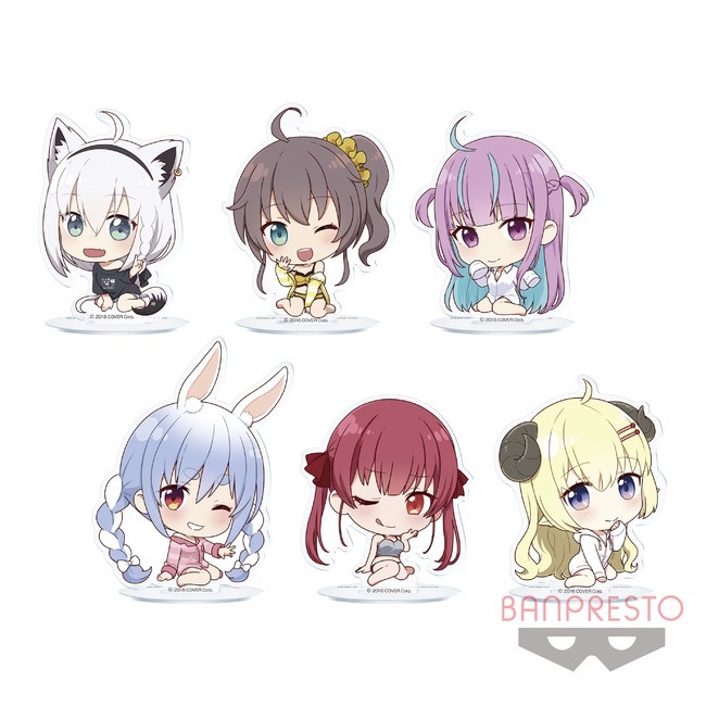 ホロライブ #hololive IF petit -Relax time-スタンド付きアクリルプレートvol.1のプライズ画像