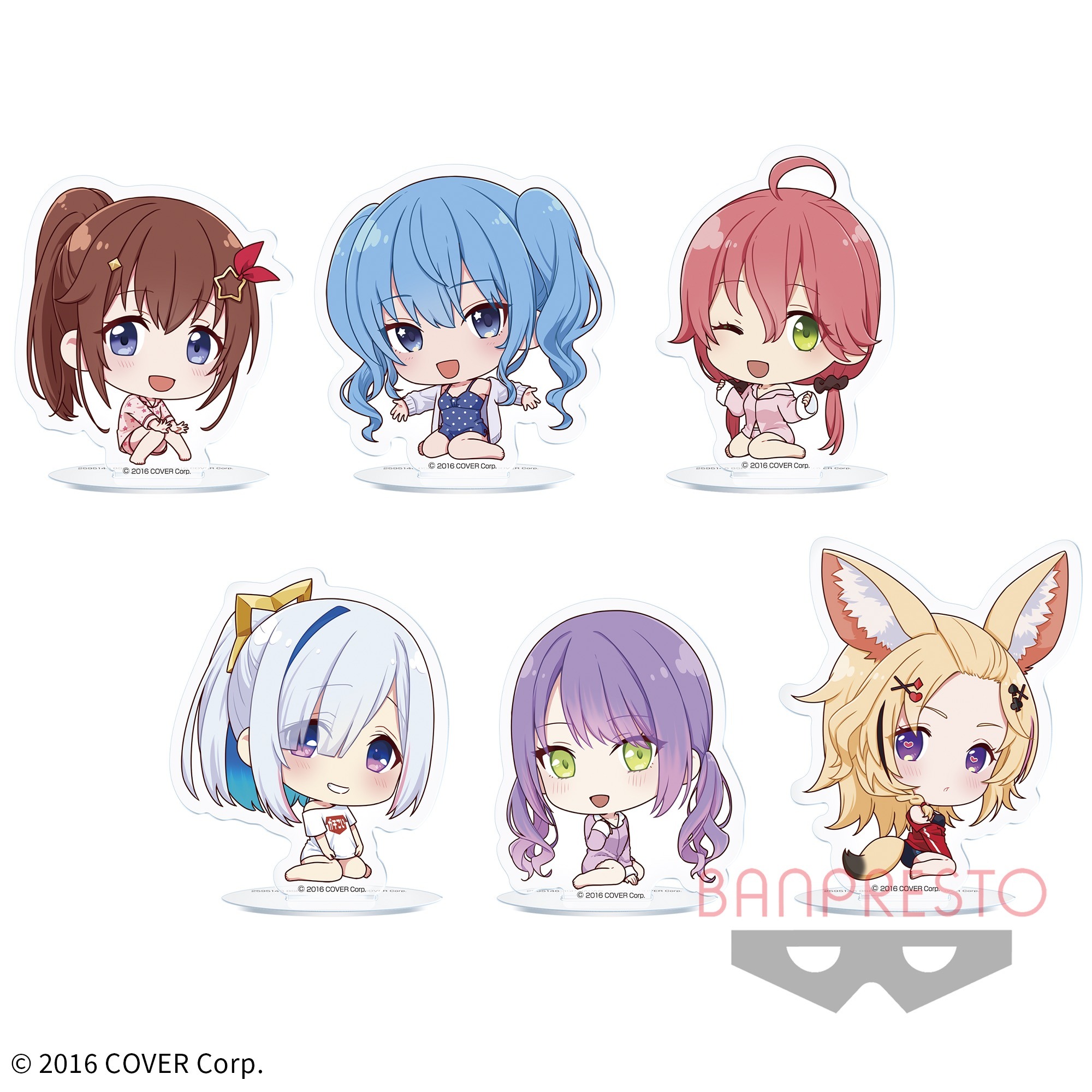 ホロライブ #hololive IF petit -Relax time-スタンド付きアクリルプレートvol.3のプライズ画像