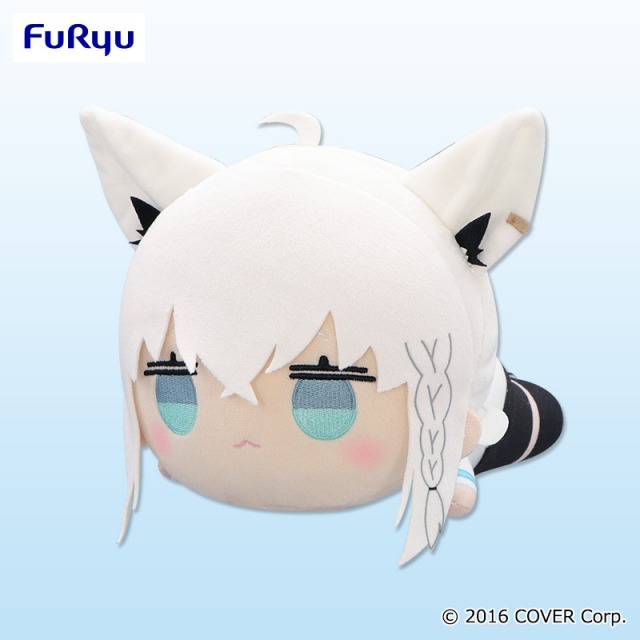 ホロライブプロダクション 寝そべりぬいぐるみー白上フブキーのプライズ画像