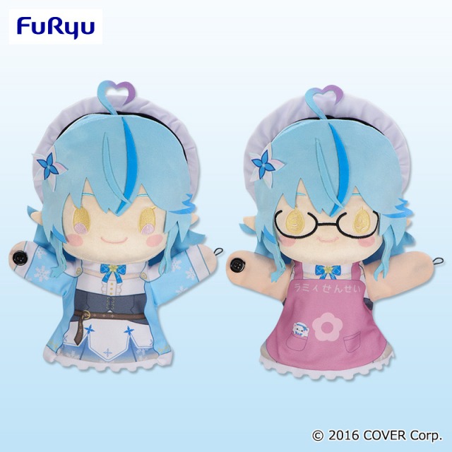 ホロライブプロダクション 雪花ラミィ パペットぬいぐるみのプライズ画像