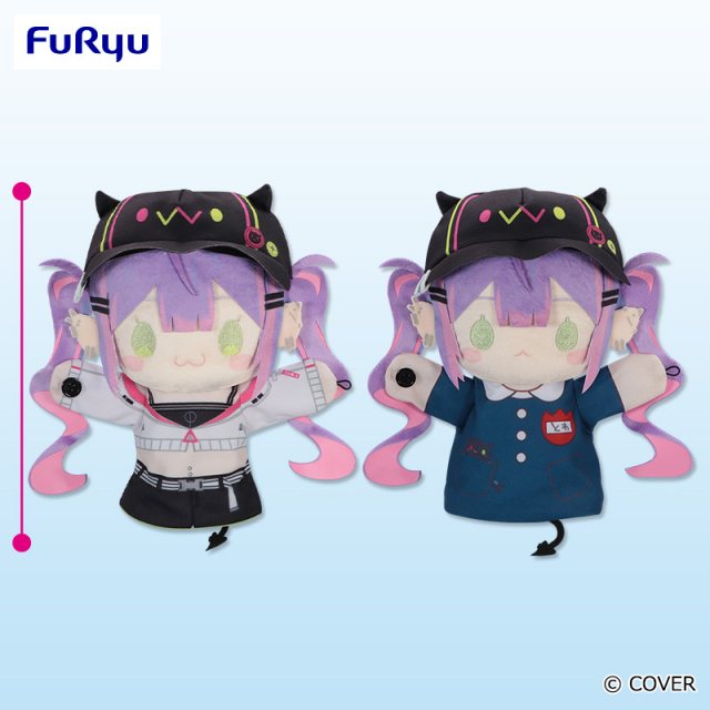 ホロライブプロダクション 常闇トワ パペットぬいぐるみのプライズ画像