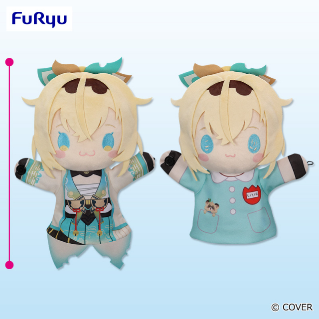 ホロライブプロダクション 風真いろは パペットぬいぐるみの画像