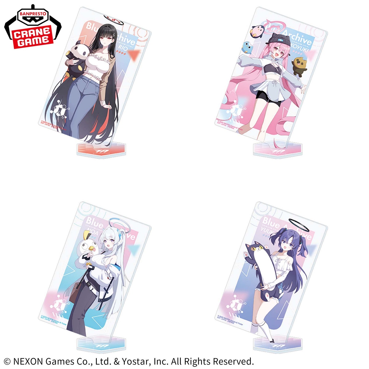 ブルーアーカイブ -Blue Archive- スタンド付きカード型アクリルプレート～セミナー～の画像