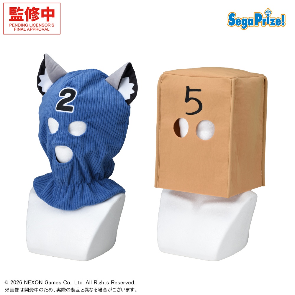 プラチナムザッカ覆面水着団変身セットのプライズ画像