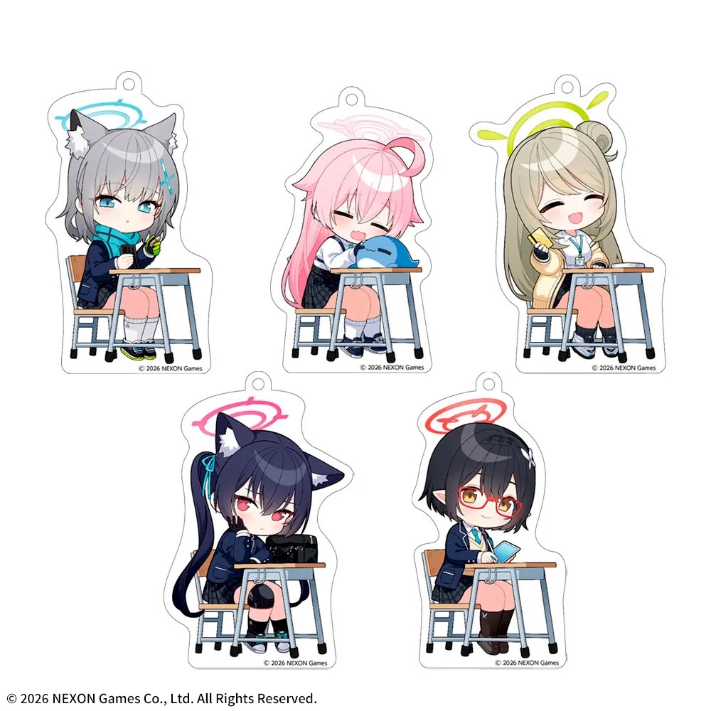 ブルーアーカイブ アクリルキーチェーンVol.1の画像