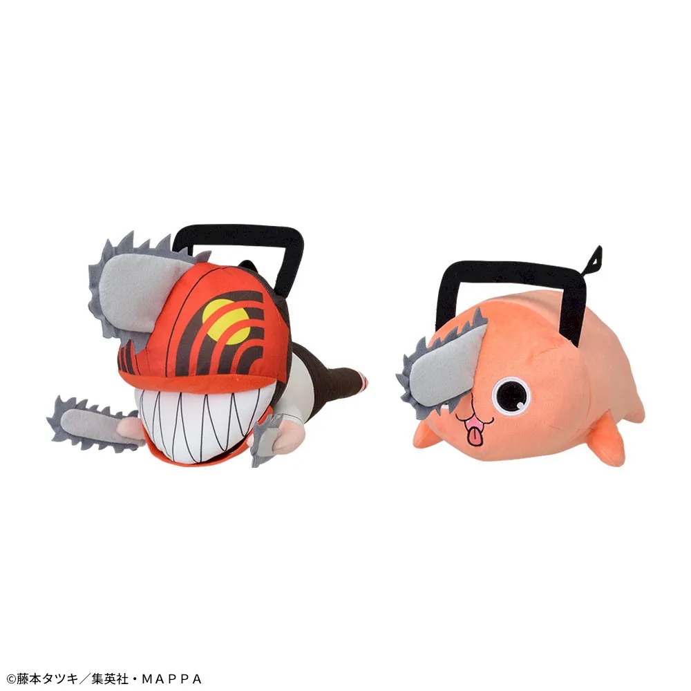 チェンソーマン 寝そべりスペシャルぬいぐるみ “チェンソーマン&ポチタ”のプライズ画像
