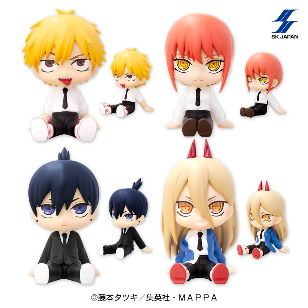 チェンソーマン ぺたっとおすわりフィギュアの画像