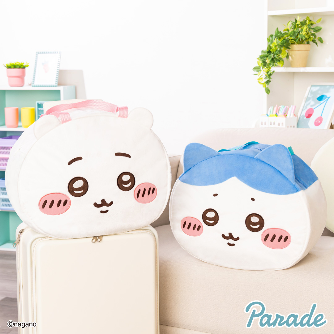 ちいかわ おかおBIGボストンバッグ①の画像