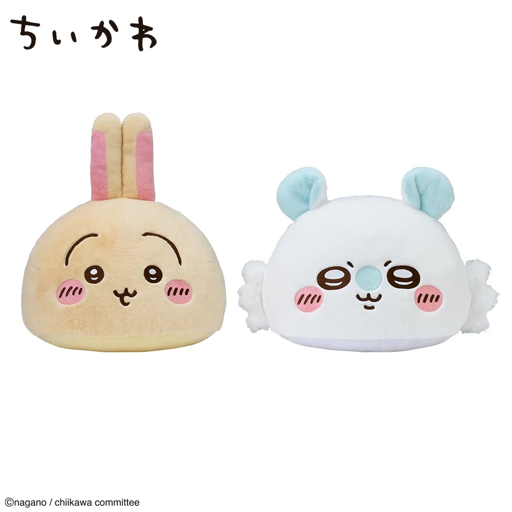 ちいかわ プレミアムドームクッション “うさぎ&モモンガ”の画像