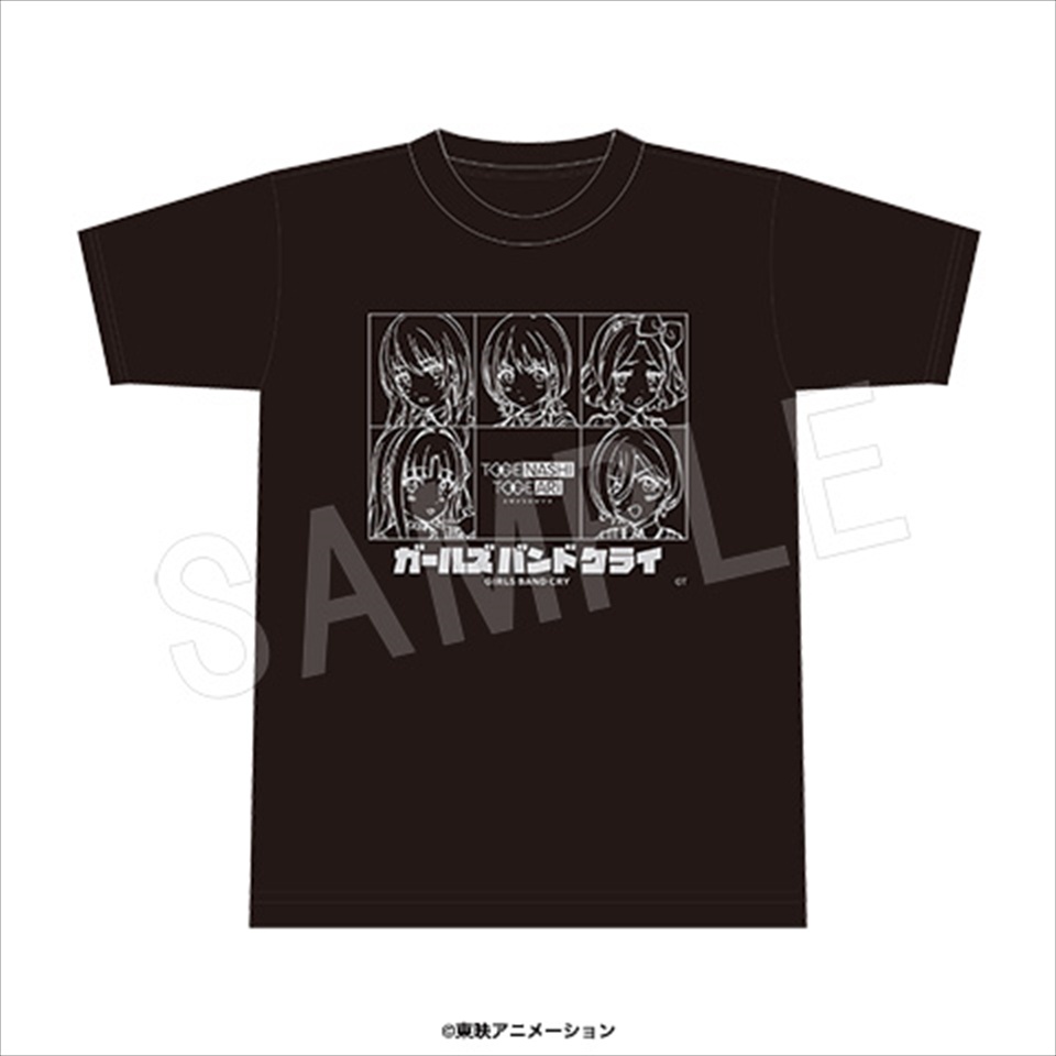 ガールズバンドクライ Tシャツ～GiGOグループのお店限定～の画像