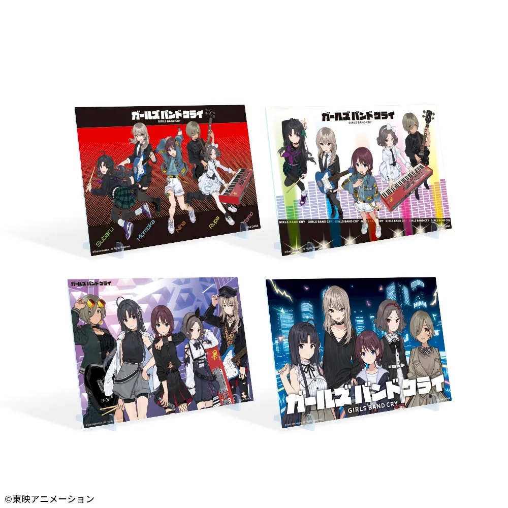 ガールズバンドクライ ビジュアルボードの画像