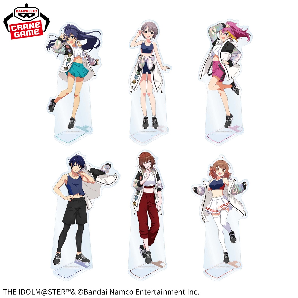 THE IDOLM@STER Series スタンド付きビッグアクリルフィギュア～チアフルアンサンブルver.～の画像