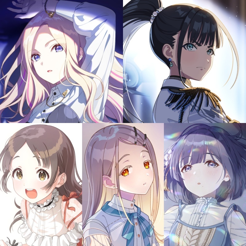 初衣装のイラスト