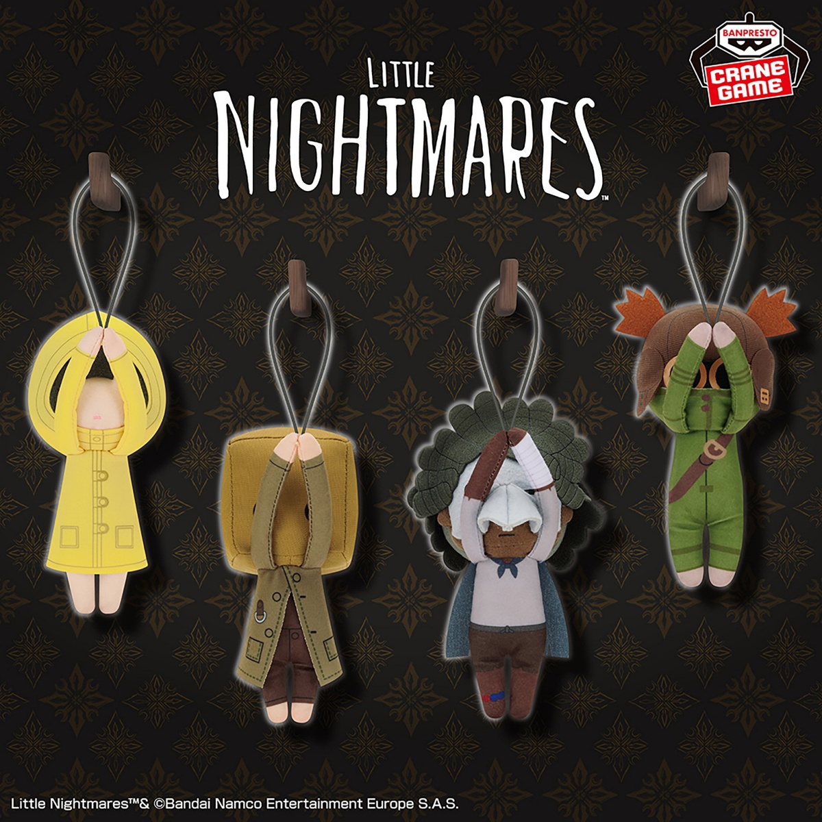 LITTLE NIGHTMARES–リトルナイトメア– ぐらぶらりんぬいぐるみの画像