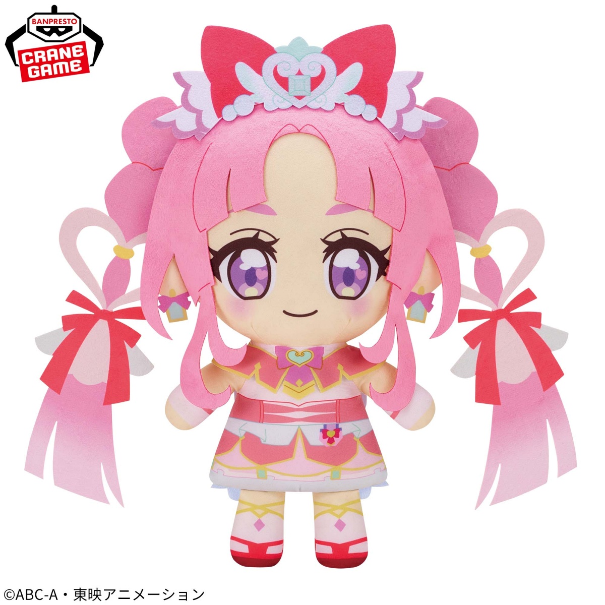 名探偵プリキュア！ めちゃもふぐっとぬいぐるみ～キュアミスティック～のプライズ画像