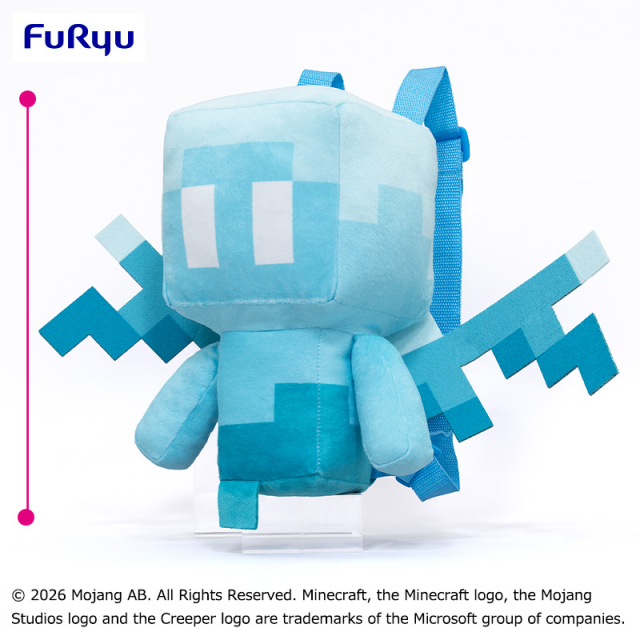 マインクラフト アレイぬいぐるみリュックの画像