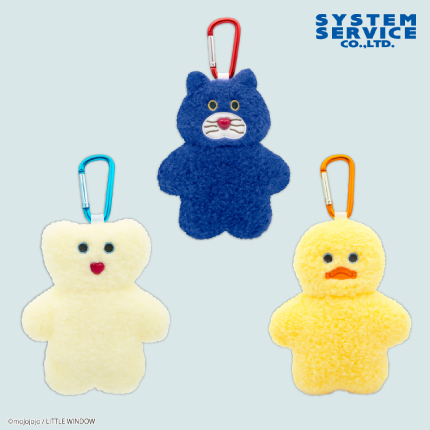 mojojojo カラビナ付きぬいぐるみポーチの画像