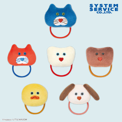 mojojojo マスコット付きヘアゴムの画像