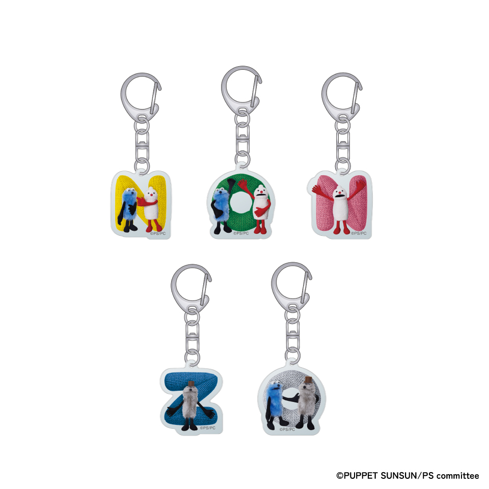 ナンバーアクリルキーホルダー後半