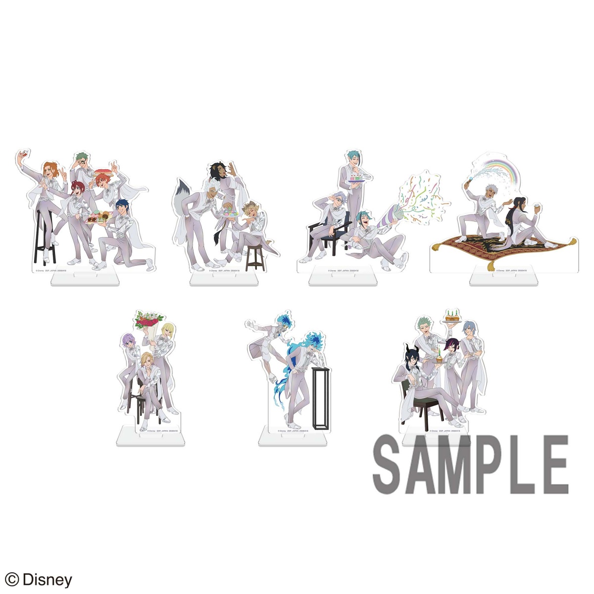 ディズニー ツイステッドワンダーランド スタンド付きアクリルプレート～Disney100～のプライズ画像