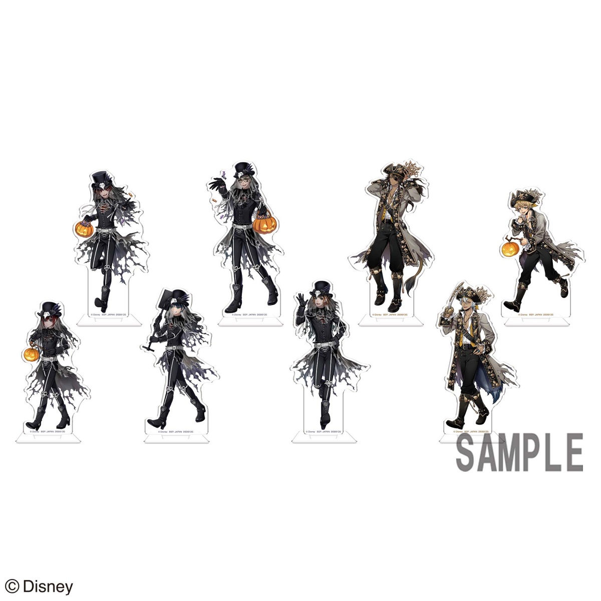 ディズニー ツイステッドワンダーランド スタンド付きアクリルプレート～スケアリー・モンスターズ！～vol.1のプライズ画像