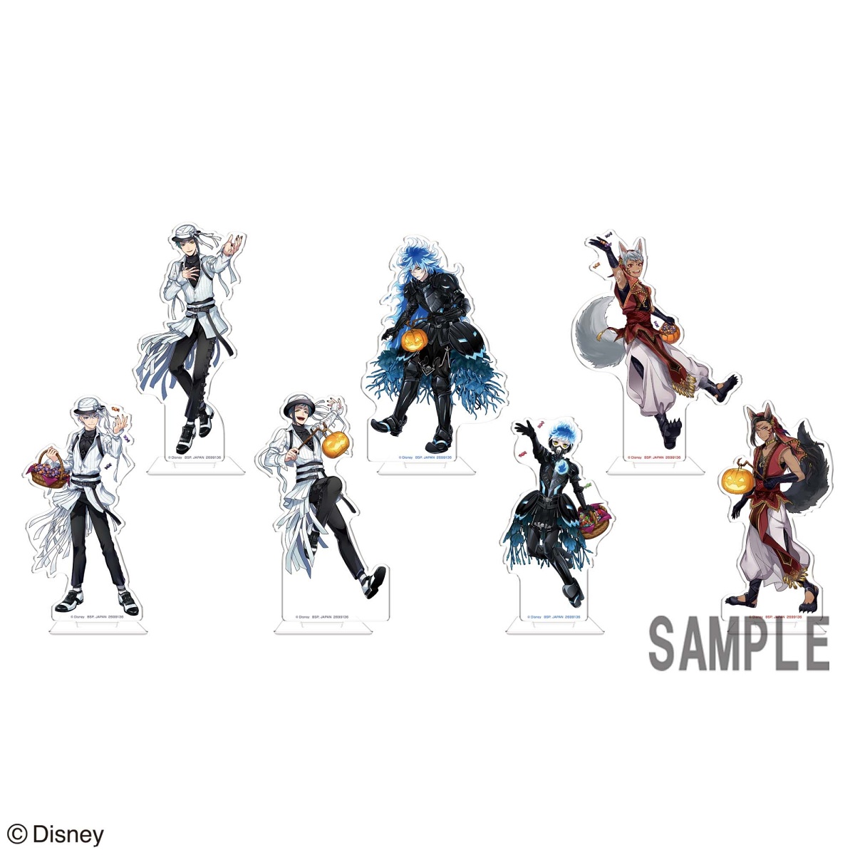 ディズニー ツイステッドワンダーランド スタンド付きアクリルプレート～スケアリー・モンスターズ！～vol.2のプライズ画像