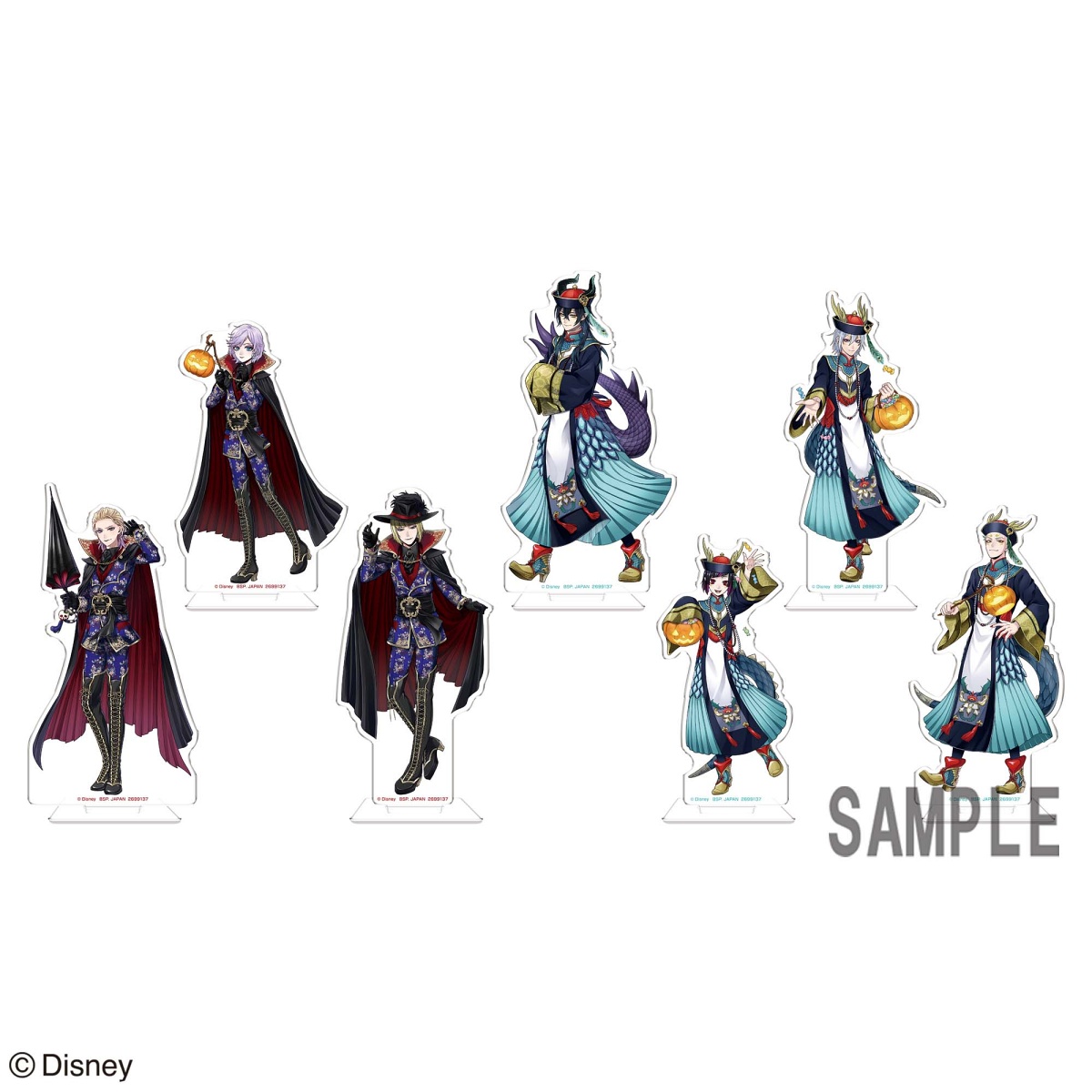 ディズニー ツイステッドワンダーランド スタンド付きアクリルプレート～スケアリー・モンスターズ！～vol.3のプライズ画像