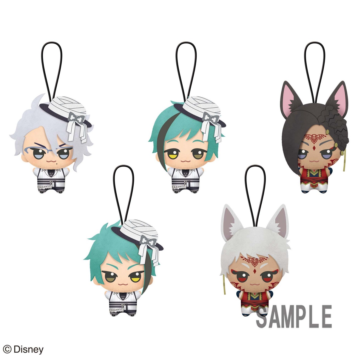 ディズニー ツイステッドワンダーランド チビちびぐるみ～スケアリー・モンスターズ！～vol.2の画像