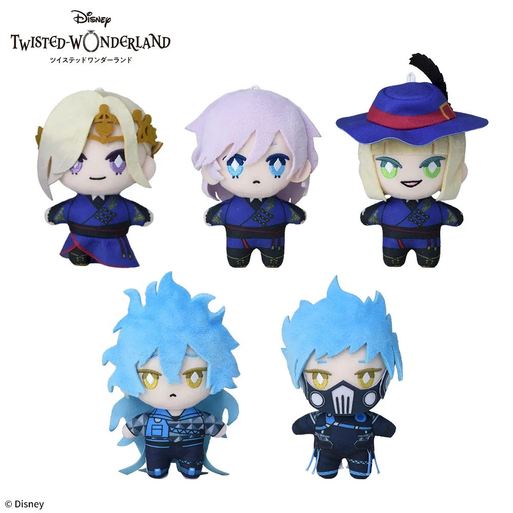 ディズニー ツイステッドワンダーランド 寮服マスコット ～ポムフィオーレ寮&イグニハイド寮～の画像