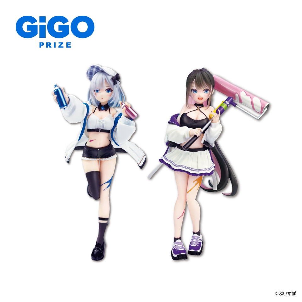 ぶいすぽっ！スケールフィギュア- Play with paint- vol.1のプライズ画像