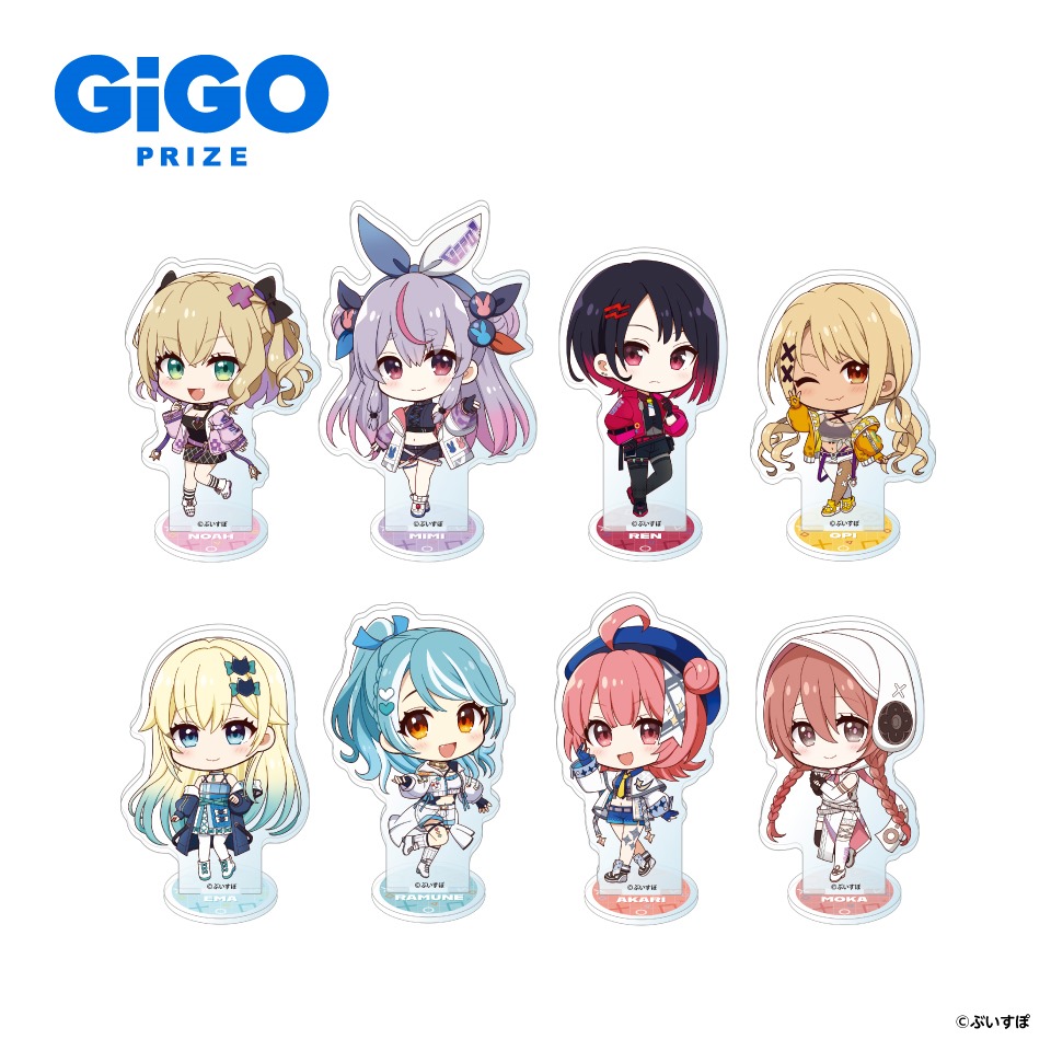 ぶいすぽっ！デフォルメアクリルスタンド～CYBER GAMING MODE～vol.3のプライズ画像