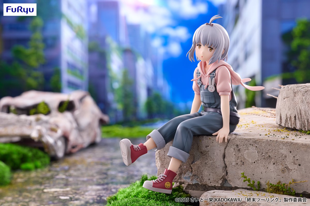 終末ツーリング ぬーどるストッパーフィギュア―アイリ―のプライズ画像