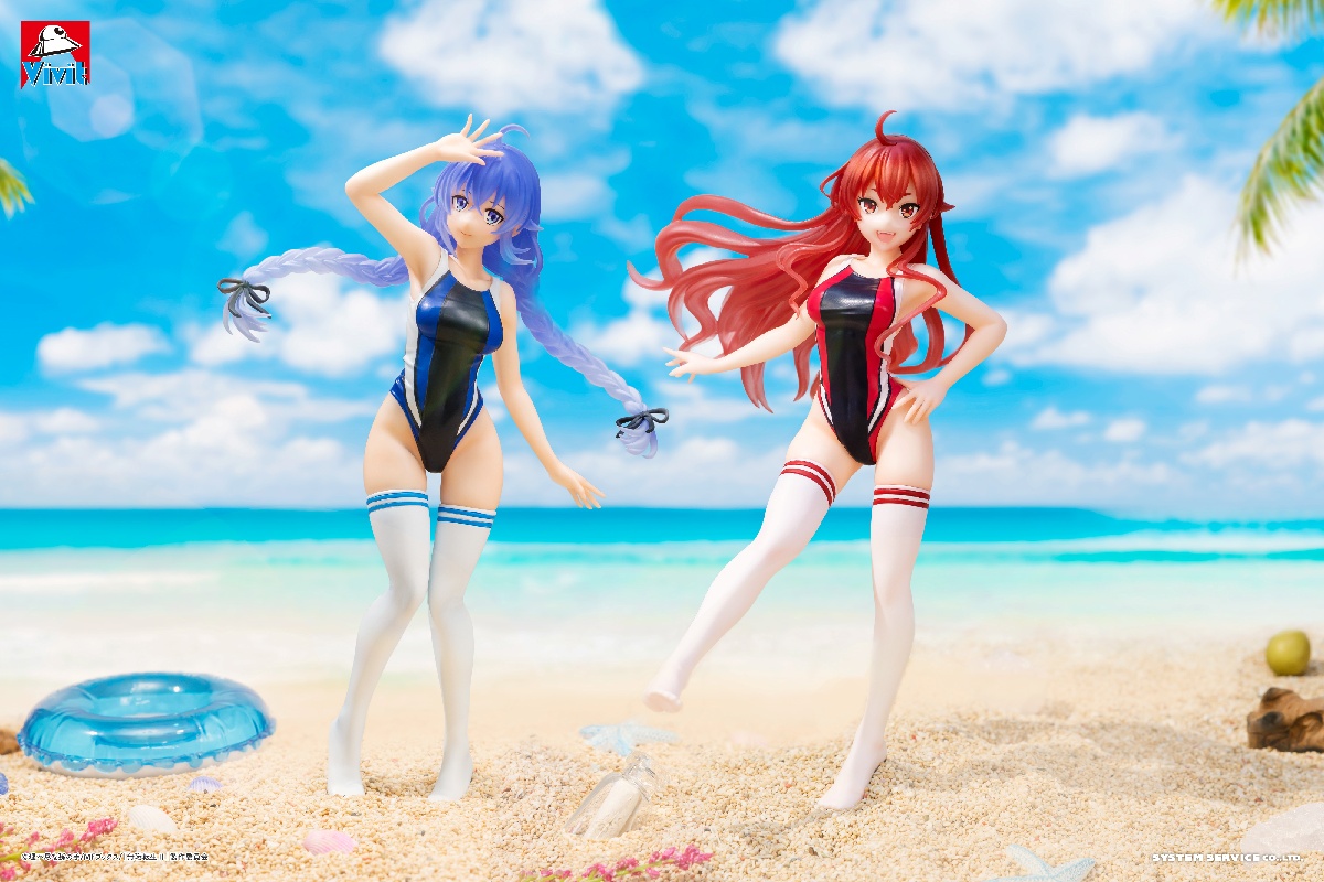 ロキシーとエリスのプライズフィギュア画像