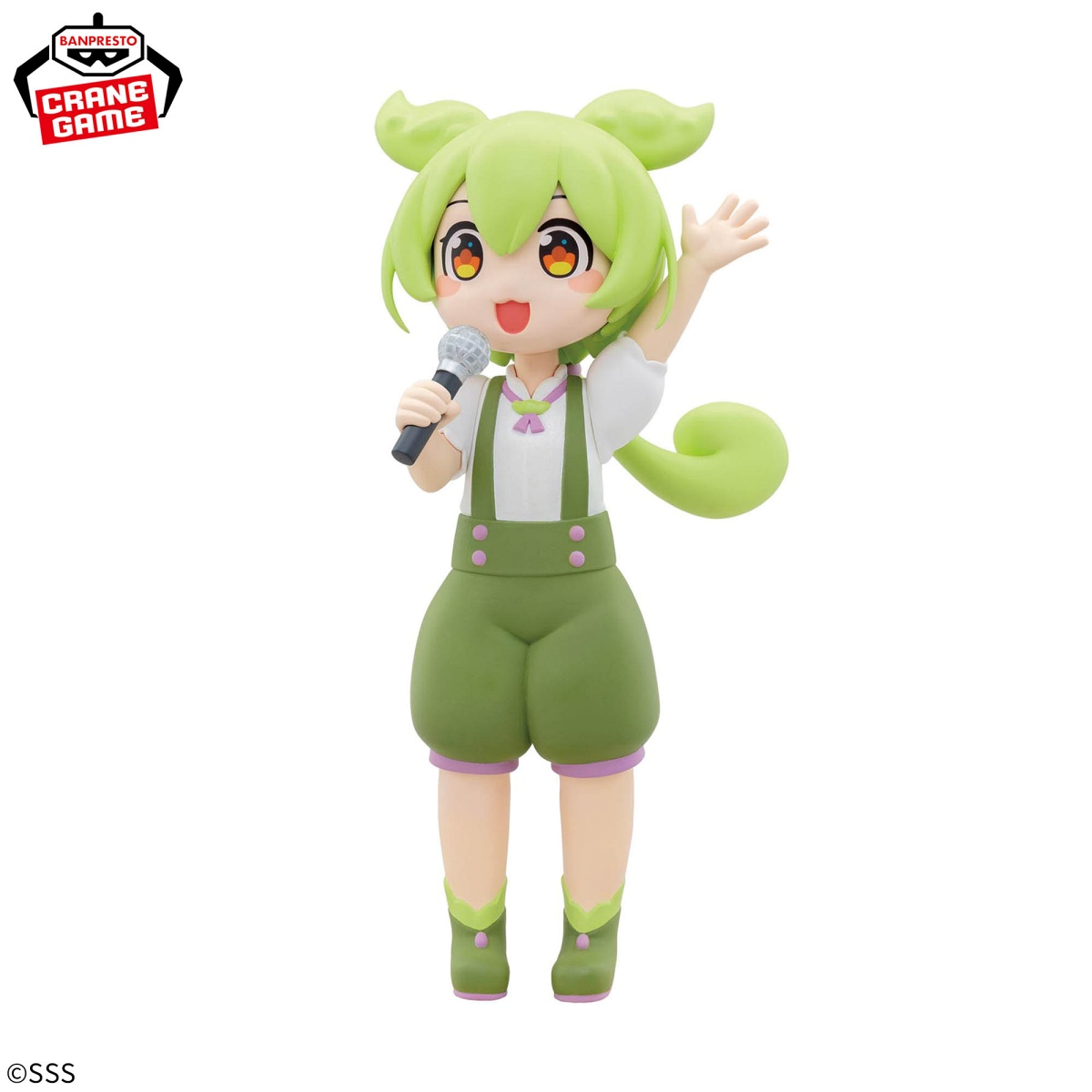 ずんだもん フィギュア 坂本アヒルver.～お歌ずんだもん～のプライズ画像