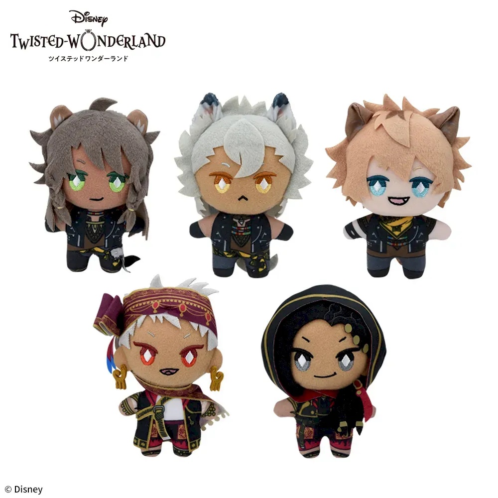 ディズニー ツイステッドワンダーランド 寮服マスコット ～サバナクロー寮＆スカラビア寮～