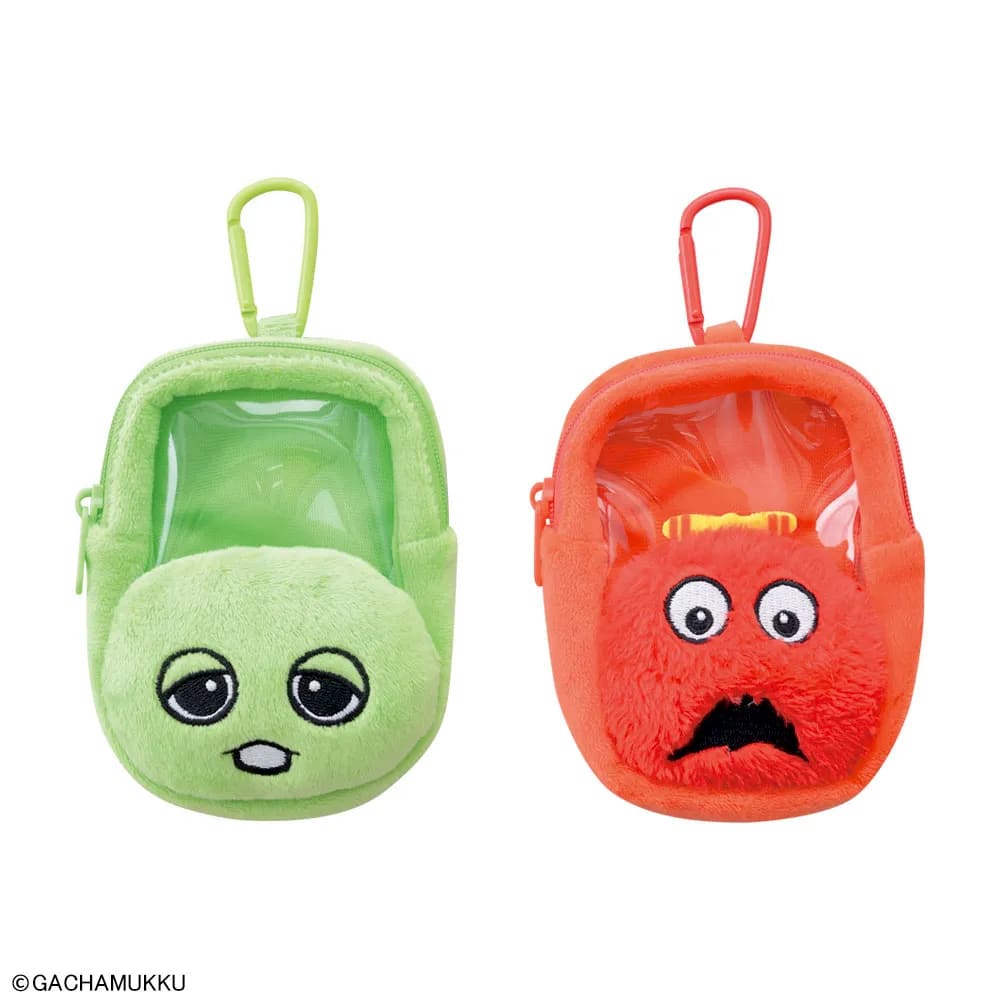 ガチャピン・ムック 「みんなともだちの日」 リップポーチのプライズ画像