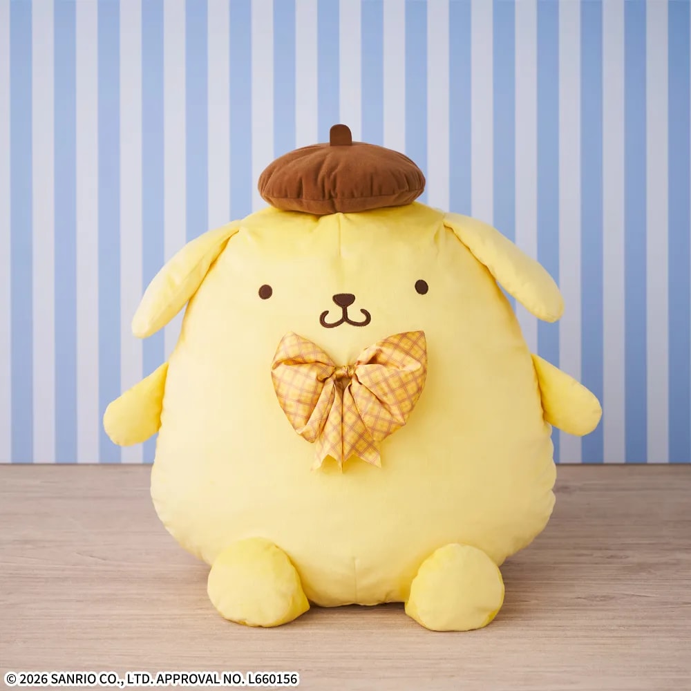 ポムポムプリン グランデぬいぐるみ ～祝30周年～のプライズ画像