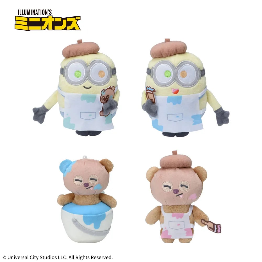ミニオン マスコット“ボブ&ティム” ペンキのプライズ画像