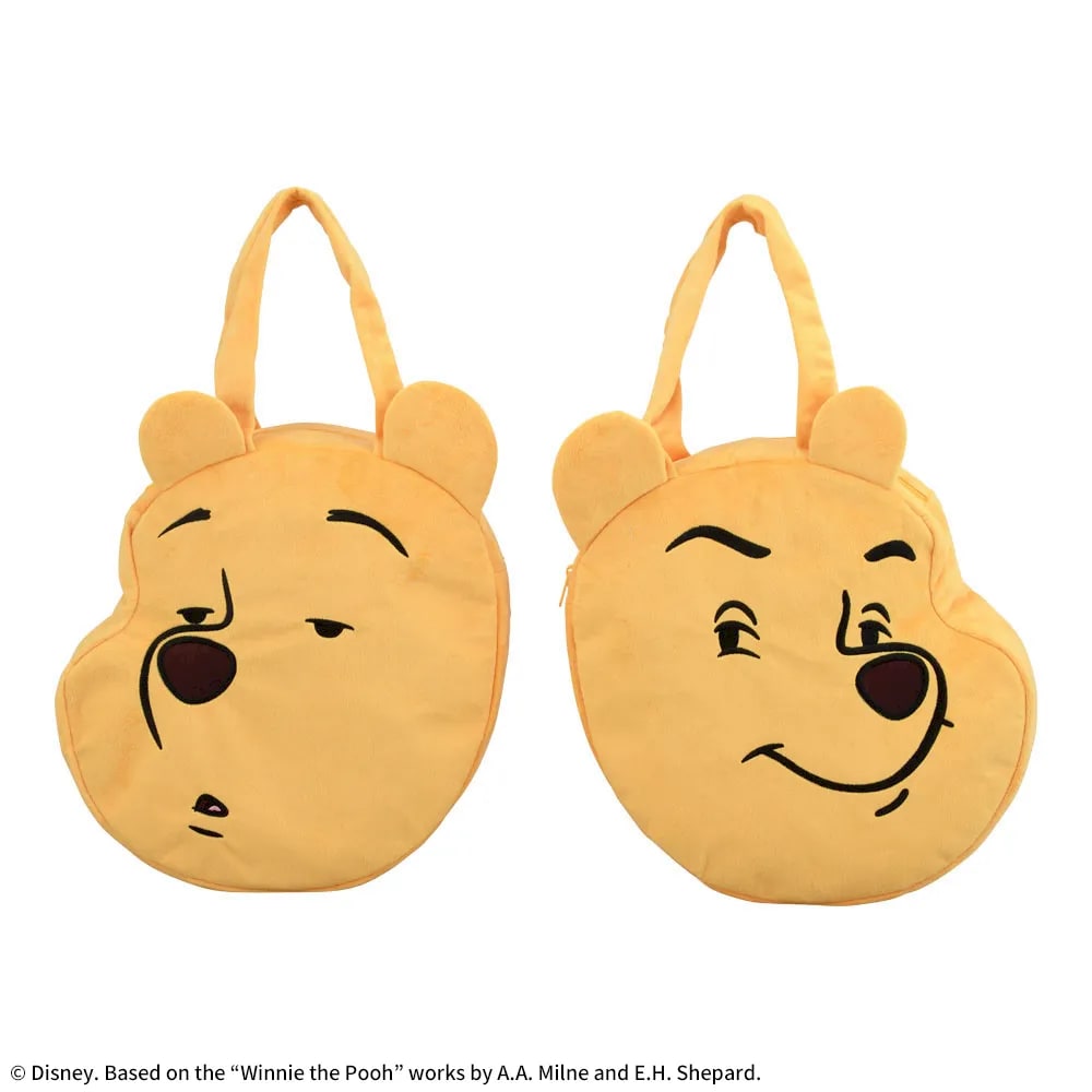 くまのプーさん プラチナムザッカフェイス型バッグ FUNNY Ver.のプライズ画像