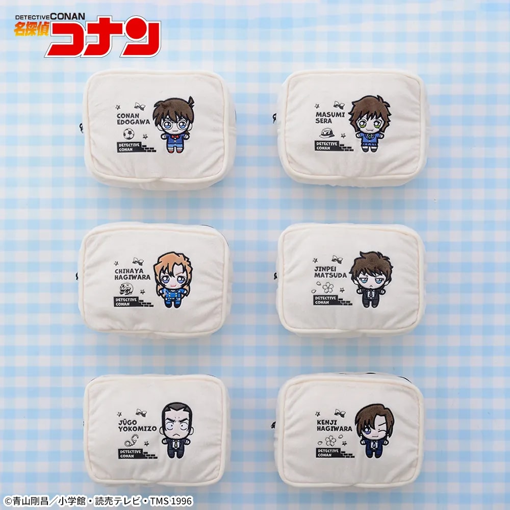 名探偵コナン スクエアポーチ2026のプライズ画像