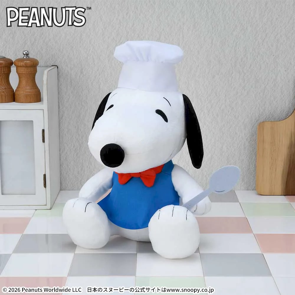 SNOOPY™ Lぬいぐるみ クッキングのプライズ画像