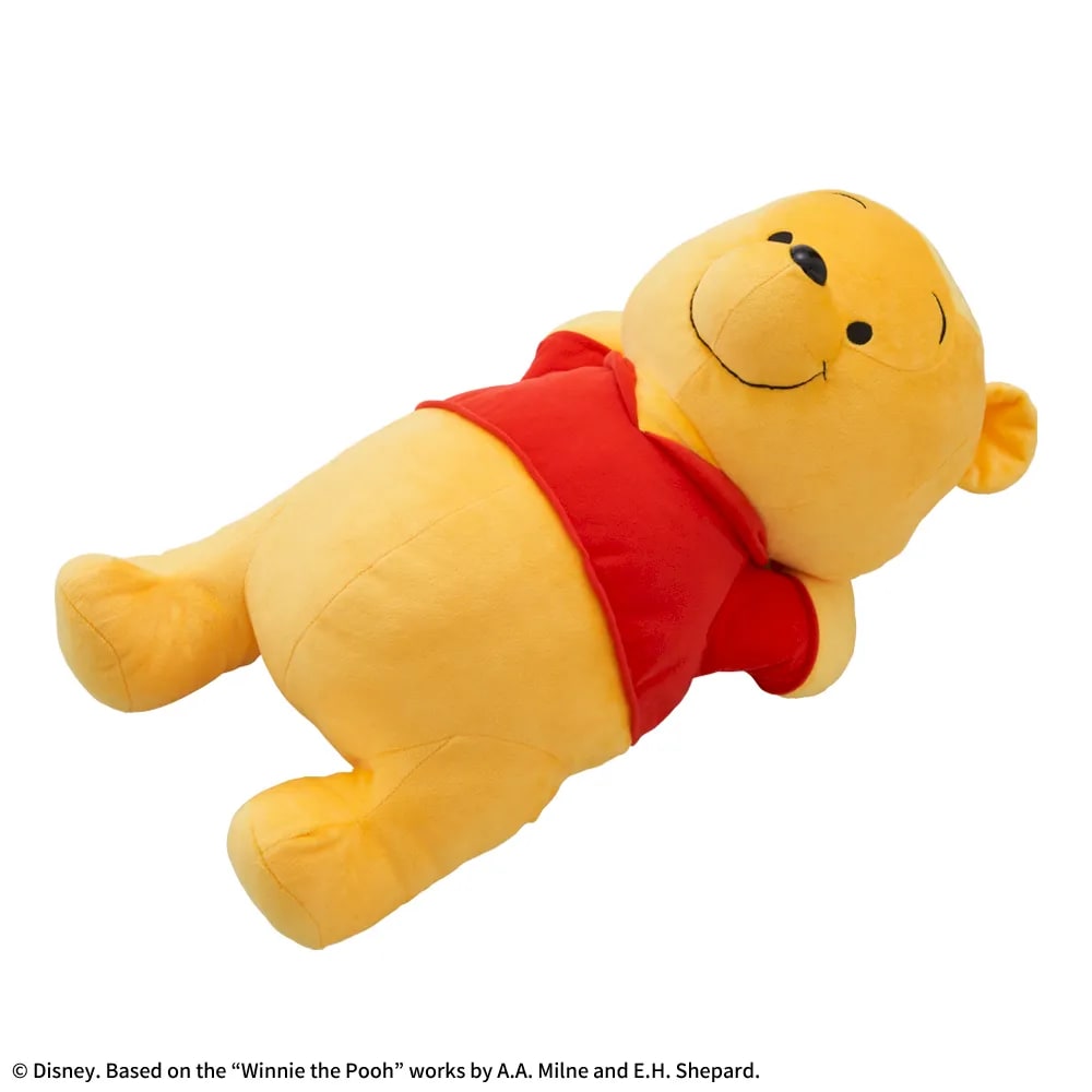 くまのプーさん スーパーラージぬいぐるみ 仰向けポーズのプライズ画像