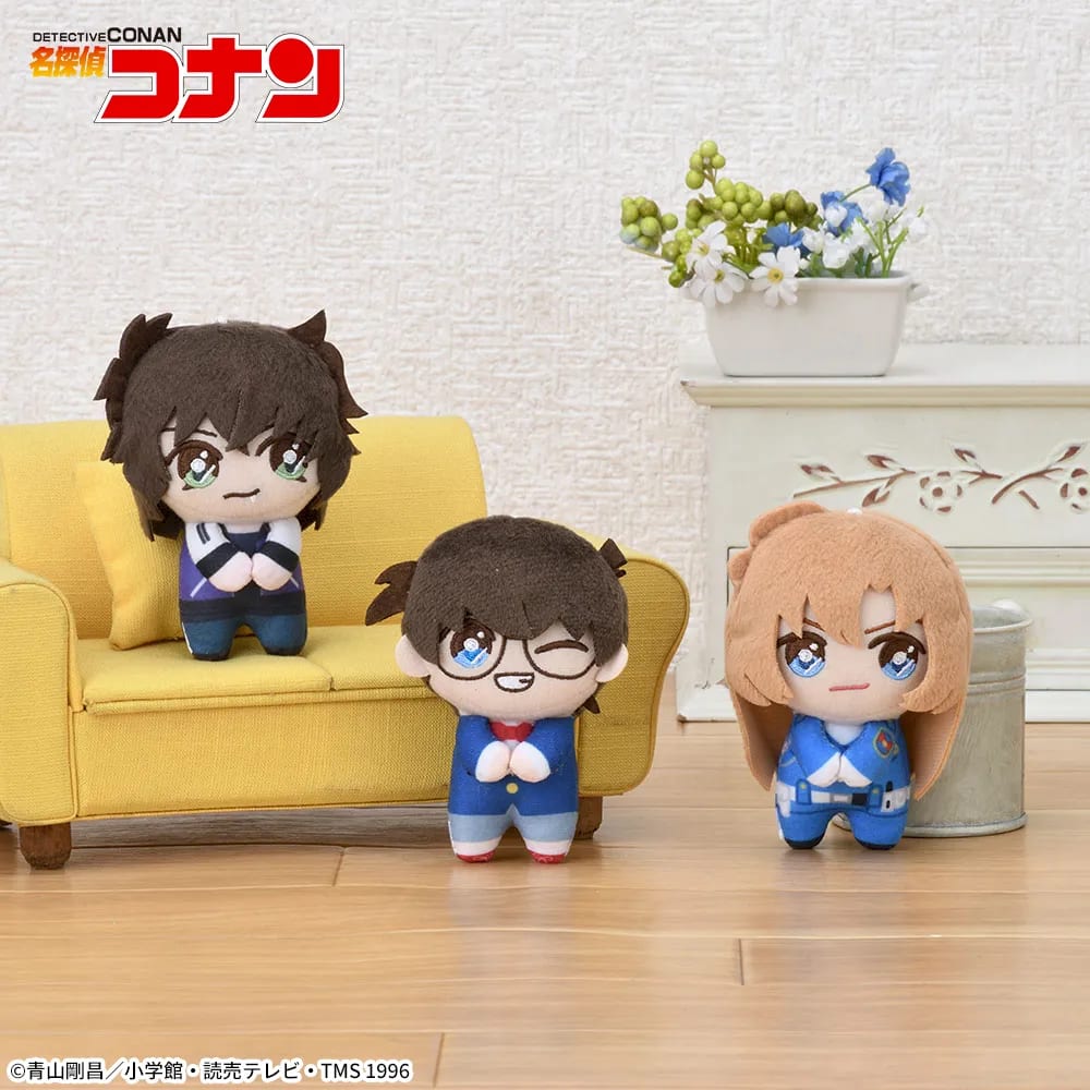 名探偵コナン ぴょことも マスコット“コナン&千速&世良”のプライズ画像