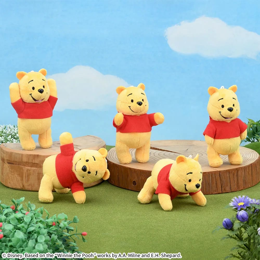 くまのプーさん マスコット ～たいそう～のプライズ画像