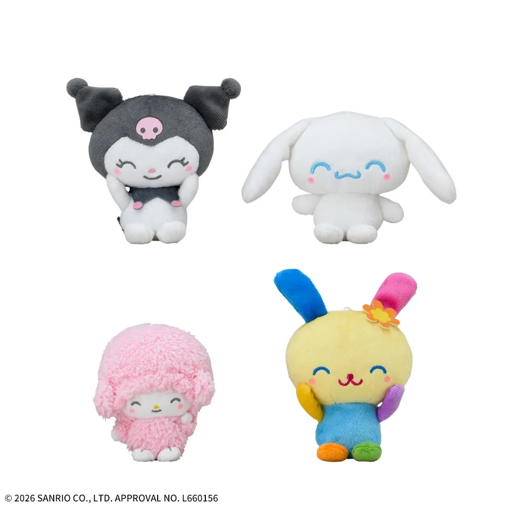 ゆるかわ サンリオキャラクターズ マスコット にこにこのプライズ画像