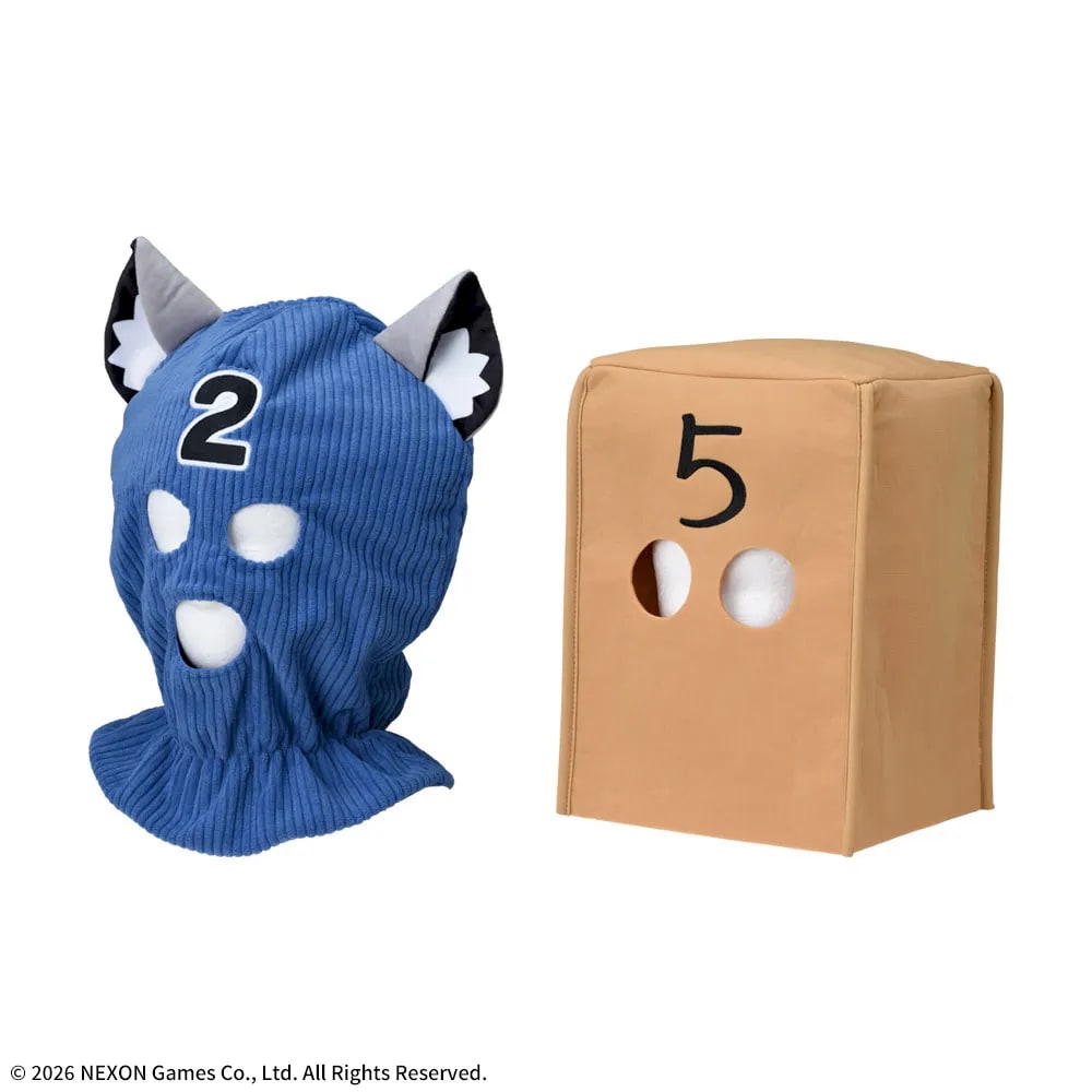 ブルーアーカイブ プラチナムザッカ覆面水着団変身セットのプライズ画像