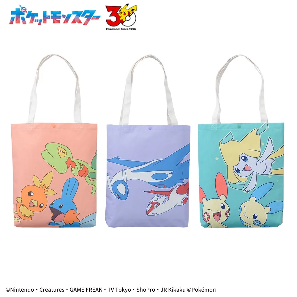 ポケットモンスター プラチナムザッカトートバッグ～ホウエン地方～のプライズ画像