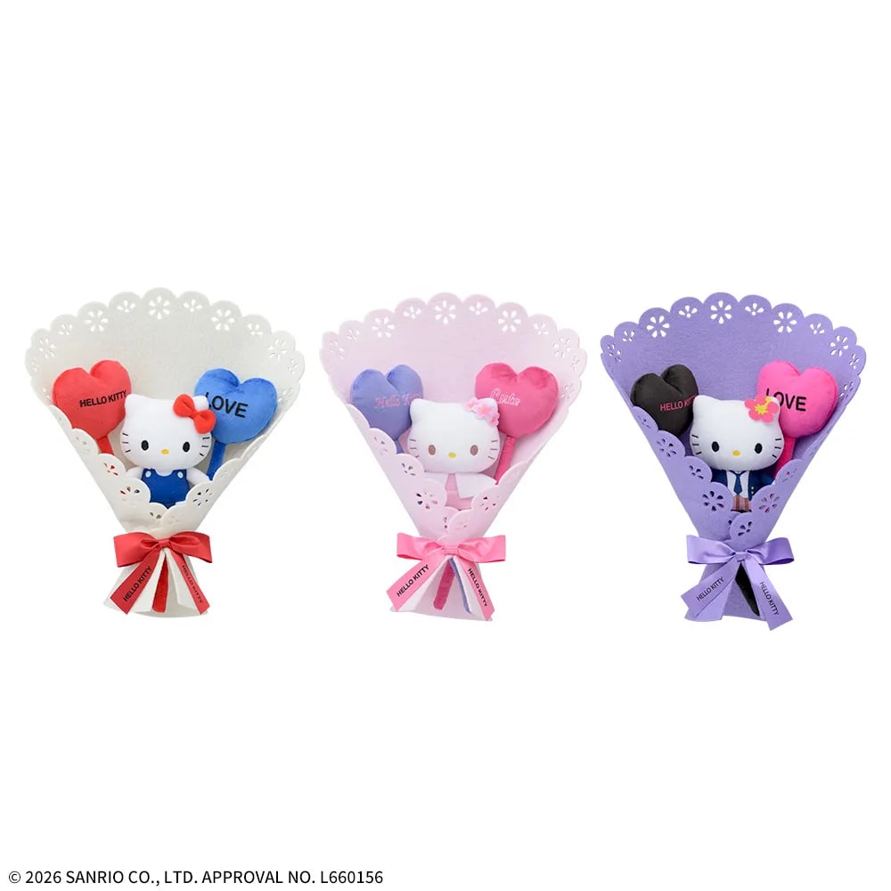 ハローキティ ブーケぬいぐるみのプライズ画像