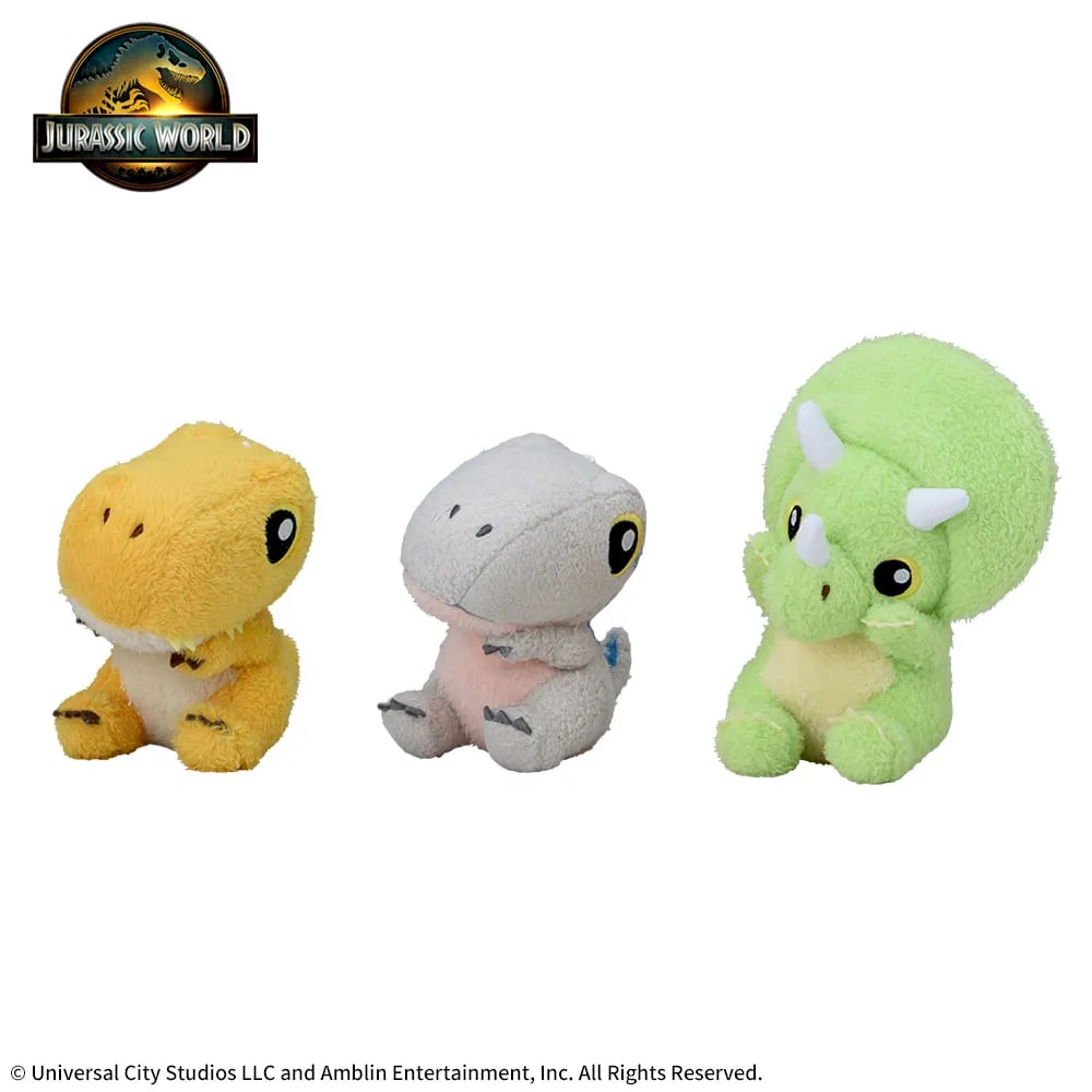 ジュラシック・ワールド ひょこぴょこ ぬいぐるみのプライズ画像