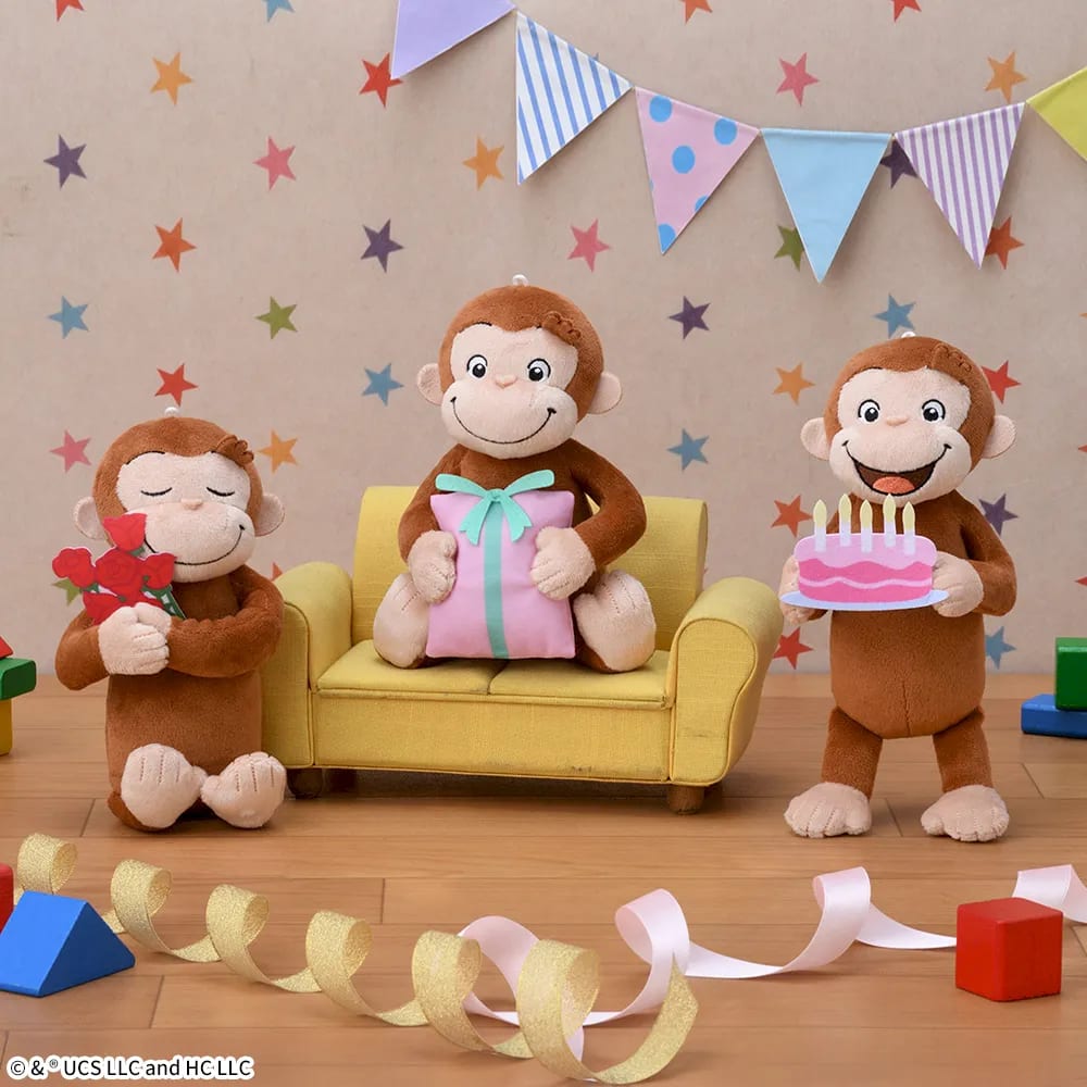 おさるのジョージ ぬいぐるみ For youのプライズ画像